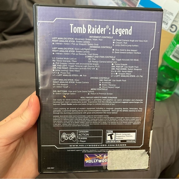 PS2 PlayStation 2 Lara Croft TOMB RAIDER LEGEND Video game - complete in case - Picture 2 of 3
